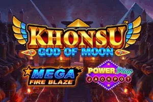 Mega Fire Blaze: Khonsu God of Moon PowerPlay Jackpot - STONEBET88